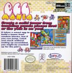 Egg Mania Back Cover