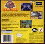 Jurassic Park III: The DNA Factor Back Cover