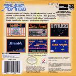 Konami Collector's Series: Arcade Advanced Back Cover