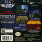 F24 Stealth Fighter Back Cover