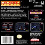 Pac-Man Back Cover