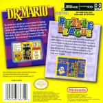 Dr. Mario Plus Puzzle League Back Cover