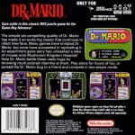 Dr. Mario Back Cover