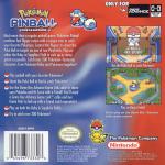 Pokémon Pinball: Ruby & Sapphire Back Cover