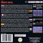 Super Mario Bros. Back Cover