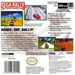 Sega Rally Championship Back Cover