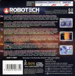 Robotech: The Macross Saga Back Cover