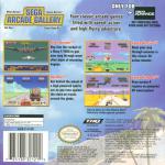 Sega Arcade Gallery Back Cover