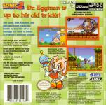 Sonic Advance 2 Back Cover