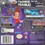 The Adventures Of Jimmy Neutron Boy Genius: Attack Of The Twonkies Back Cover