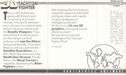 Tachyon Fighter Back Cover