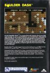 Boulder Dash Back Cover