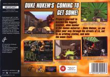 Duke Nukem 64 Back Cover