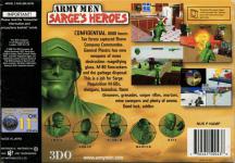 Army Men: Sarge's Heroes Back Cover