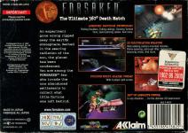 Forsaken 64 Back Cover