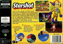 Starshot: Space Circus Fever Back Cover