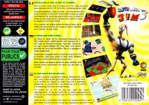 Earthworm Jim 3D Back Cover