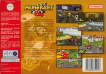 Mario Kart 64 Back Cover