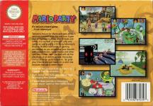 Mario Party Back Cover