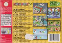 Mario Party 2 Back Cover