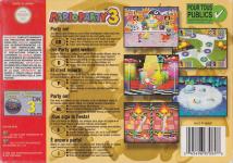 Mario Party 3 Back Cover