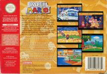 Paper Mario Back Cover