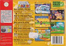 Paper Mario Back Cover