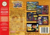 Pokémon Puzzle League Back Cover