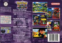 Pokémon Puzzle League Back Cover