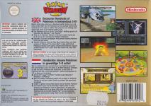 Pokémon Stadium 2 Back Cover