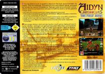 Aidyn Chronicles: The First Mage Back Cover