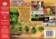 Army Men: Sarge's Heroes Back Cover