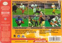 NFL Quarterback Club 2000 Back Cover