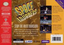 Space Invaders Back Cover