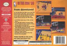 NBA In The Zone '98 Back Cover