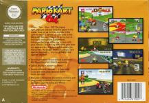 Mario Kart 64 Back Cover