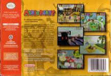 Mario Party Back Cover