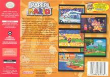 Paper Mario Back Cover