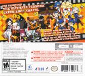 Persona Q2: New Cinema Labyrinth Back Cover