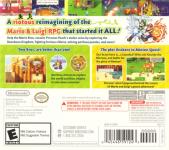 Mario & Luigi: Superstar Saga + Bowser's Minions Back Cover