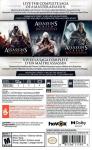 Assassin's Creed: The Ezio Collection Back Cover