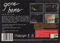 Gone Home Back Cover