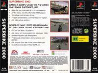 Superbike 2000 Back Cover