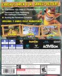 Crash Bandicoot N.Sane Trilogy Back Cover