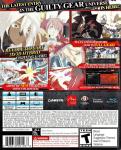 Guilty Gear Xrd -SIGN- Back Cover