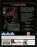 Axiom Verge Back Cover