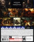 Middle-Earth: Shadow Of War Back Cover