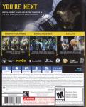 Mortal Kombat 11 Back Cover