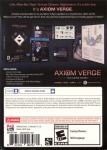 Axiom Verge: Multiverse Edition Back Cover