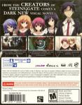 Chaos;Child Back Cover